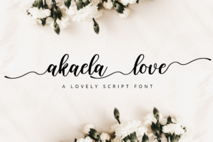 Akalea Love Handwritten Font