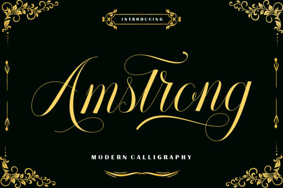 Amstrong: The Handwritten Font That Elevates Creativity