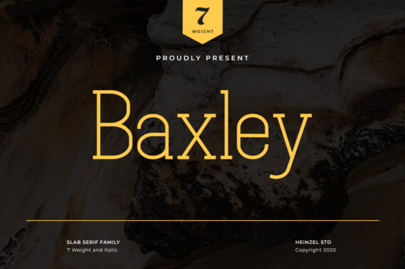 Baxley: A Modern Slab Serif Font That Elevates Design Across Industries