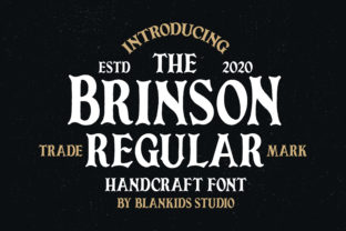 Brinson Regular: A Timeless Serif Font