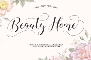 Discover the Beauty of Beauty Home Font
