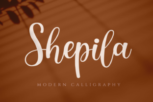 Discover the Charm of Shepila: A Hand-Lettered Font for Creative Expression
