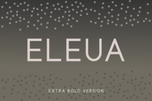 Eleua Extra Bold: A Versatile Sans Serif Font for Modern Design Needs