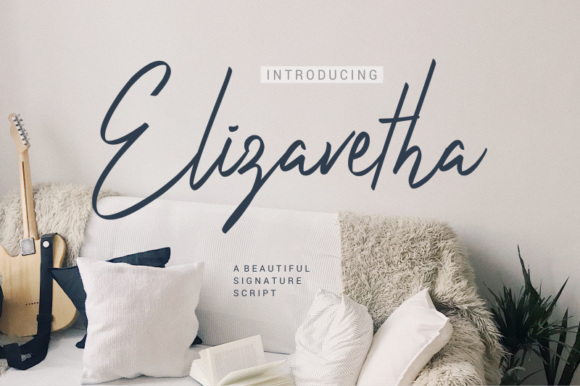 Elizavetha: A Handwritten Font That Elevates Design with Class and Contemporary Flair