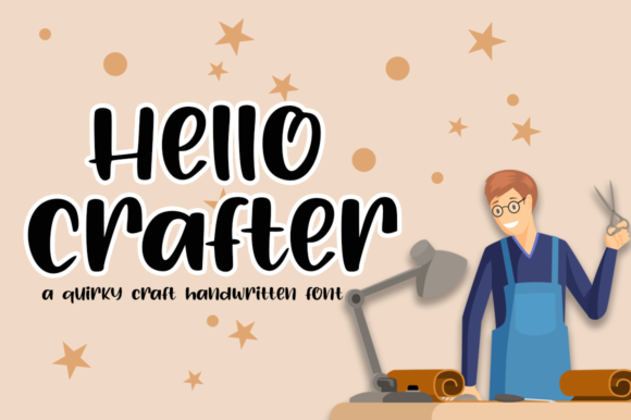 Exploring the Artistry of Hello Crafter: A Handwritten Font with Versatile Appeal