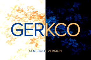 Gerkco Semi-Bold: A Modern Font for Creative and Professional Projects