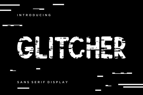 Glitcher: The Font That Adds Quirky Charm to Every Design
