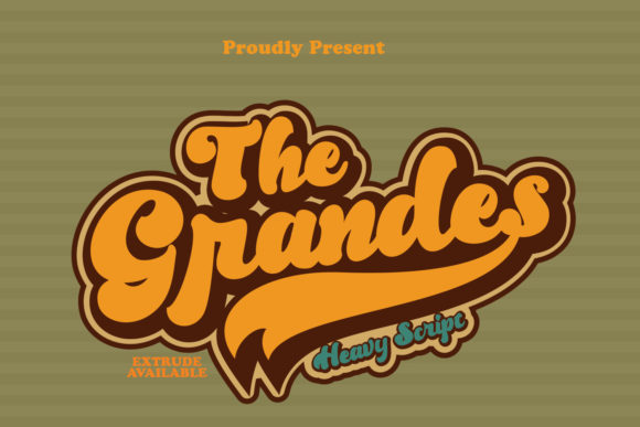 Grandes: A Vintage-Inspired Script Font for Modern Design