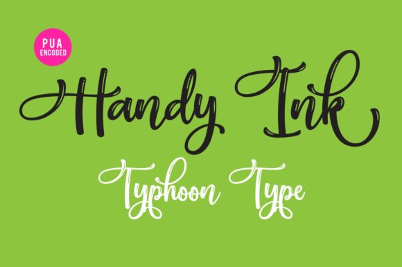 Handy Ink: A Fresh and Funky Handwritten Font with Unique Style