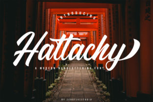 Hattachy Modern Handlettering: A Playful Font for Creative Expression