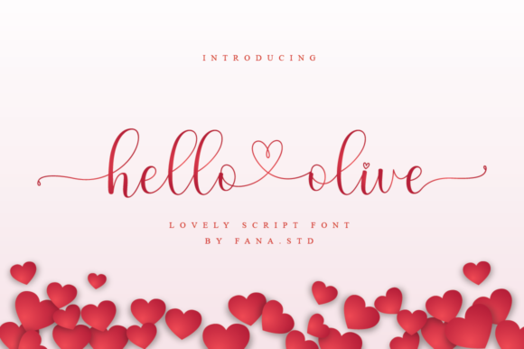 Hello Olive: A Sweet, Soft Hand-Lettered Font for Creative Expression