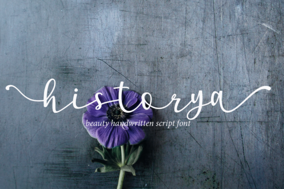 Historya: A Handwritten Font That Elevates Design with Elegance and Versatility