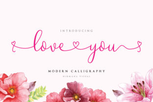 Loveyou Font Adds Romantic Touch to Creative Projects