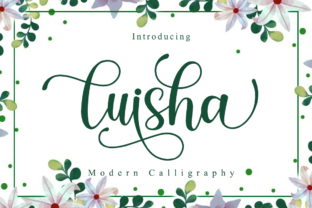 Luisha: A Contemporary Script Font That Elevates Creativity in the Digital Age