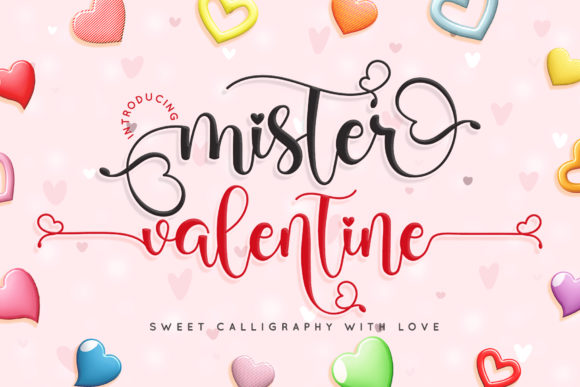 Mister Valentine Font: A Romantic and Versatile Choice for Designers