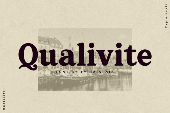 Qualivite Font: Bold, Sophisticated, and Stylish for Branding