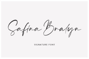 Safina Bralyn: A Handwritten Font with Timeless Elegance