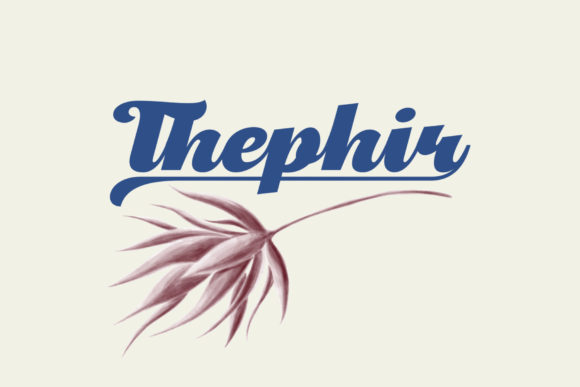 Thephir: A Handwritten Font That Adds Personality to Design Projects