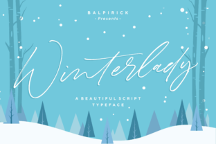 Winterlady: A Timeless Script Font for Modern Design